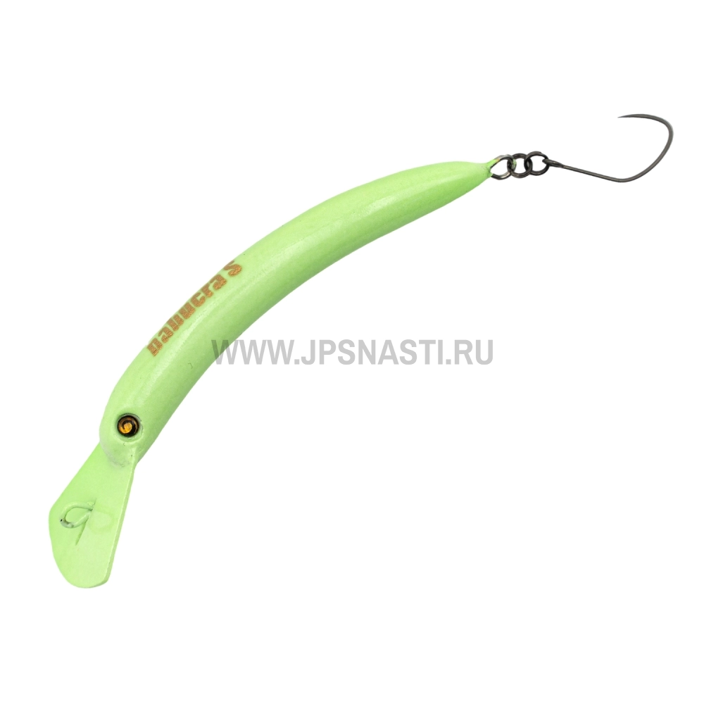 Воблер Naburaya Nabucra S, 3.9 г, #01 Green Soybean Glow