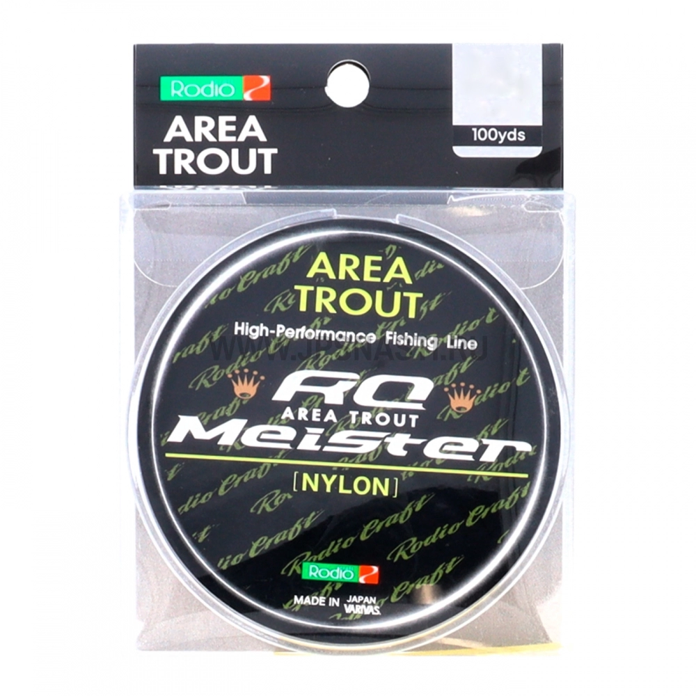 Монофильная леска Rodio Craft RC Master Nylon, #0.4, 2.5 lb, 100 м, прозрачный