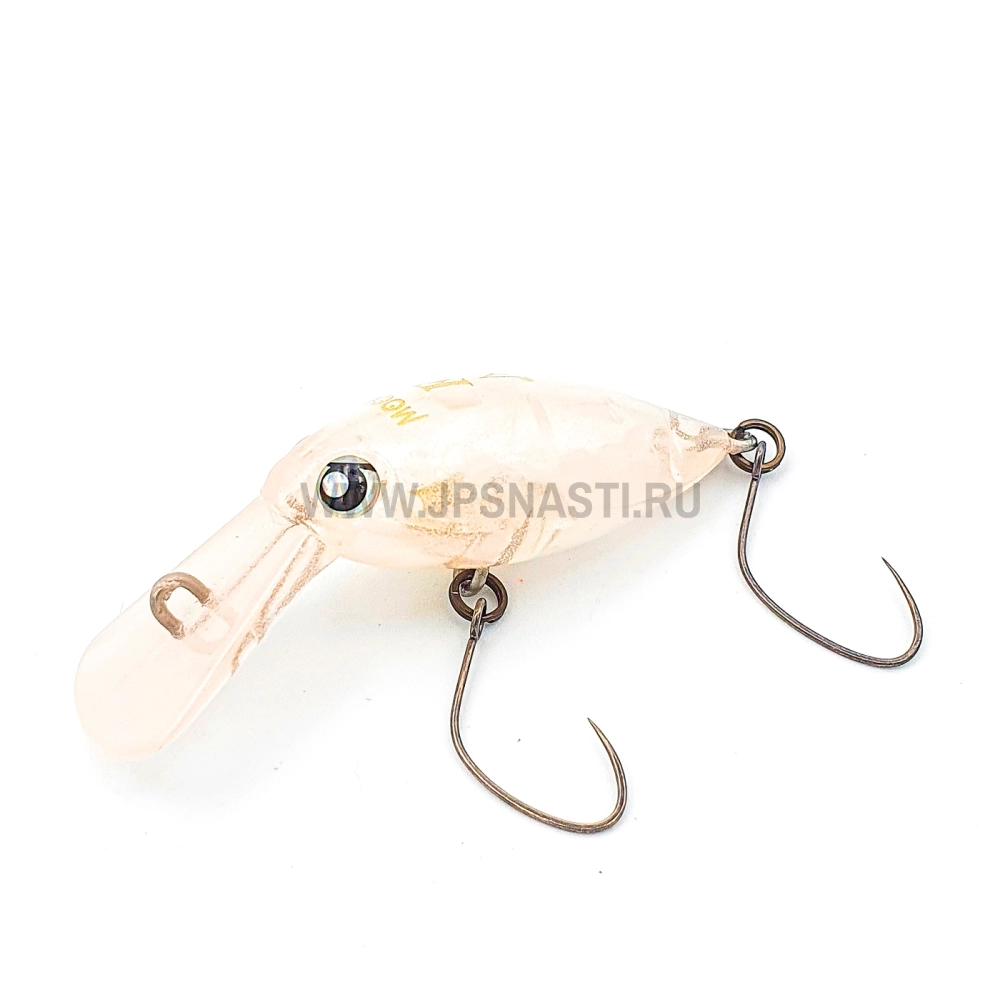 Воблер Rodio Craft Moca 2 Hooks DR F (Rattle), 2.1 г, #02 K.F III Red Glow