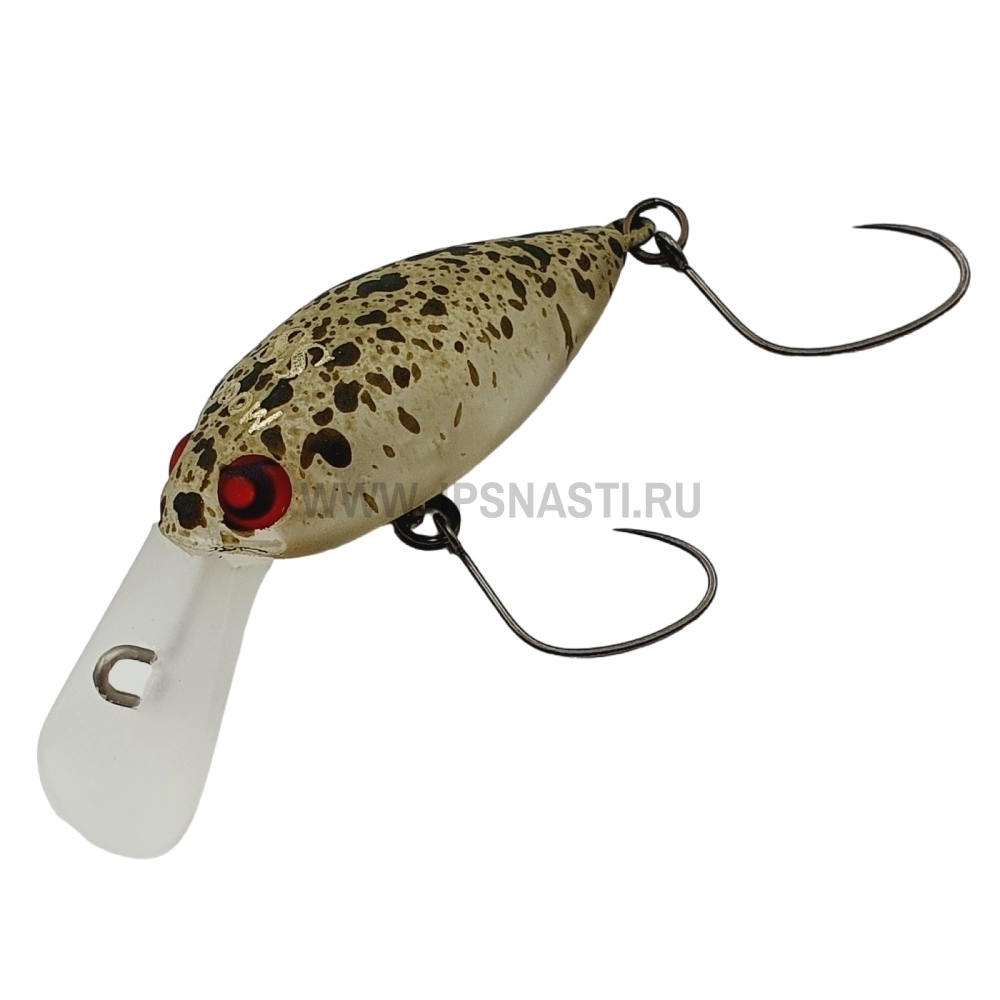 Воблер Rodio Craft Moca 2 Hooks DR SS (Rattle), 2.4 г, #20 2014 Glow