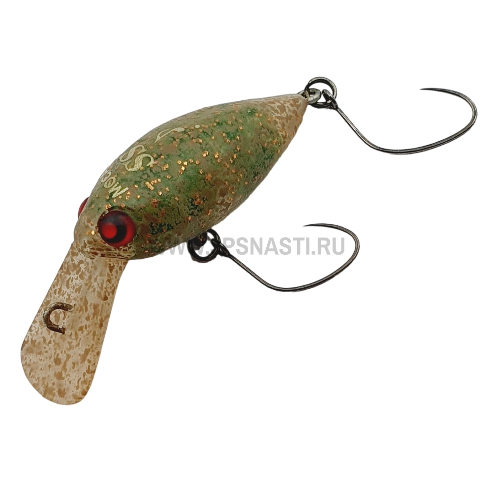 Воблер Rodio Craft Moca 2 Hooks DR SS (Rattle), 2.4 г, #26 UFO