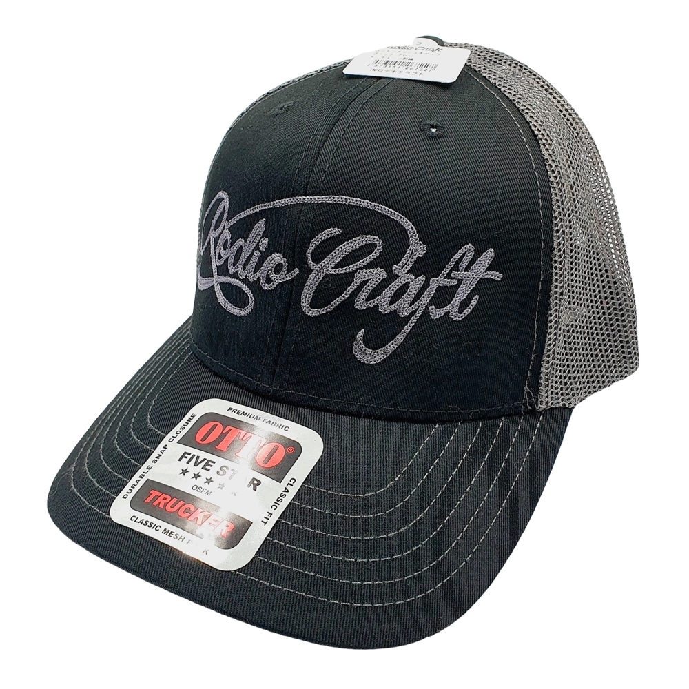 Кепка Rodio Craft Cotton Mesh Cap, #Black/Gray