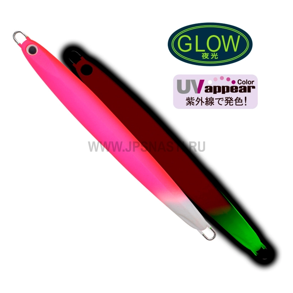 Пилькер Palms Slow Blatt Cast Long Lake Shore Slow, 10 г, #MSL-261 UV Matte Pink Spotted Glow