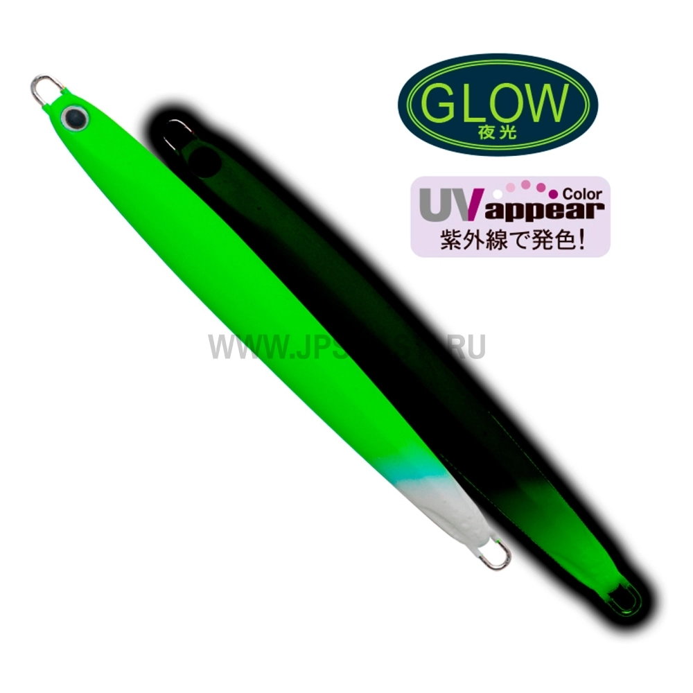 Пилькер Palms Slow Blatt Cast Long Lake Shore Slow, 10 г, #MSL-263 UV Matte Lime Chart Spotted Glow