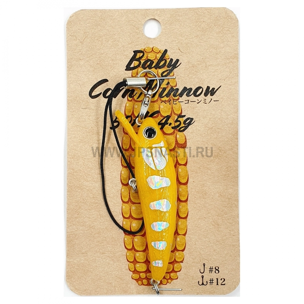 Воблер Skagit Designs Baby Corn Minnow 50HS, 4.5 г, #Banana Mango