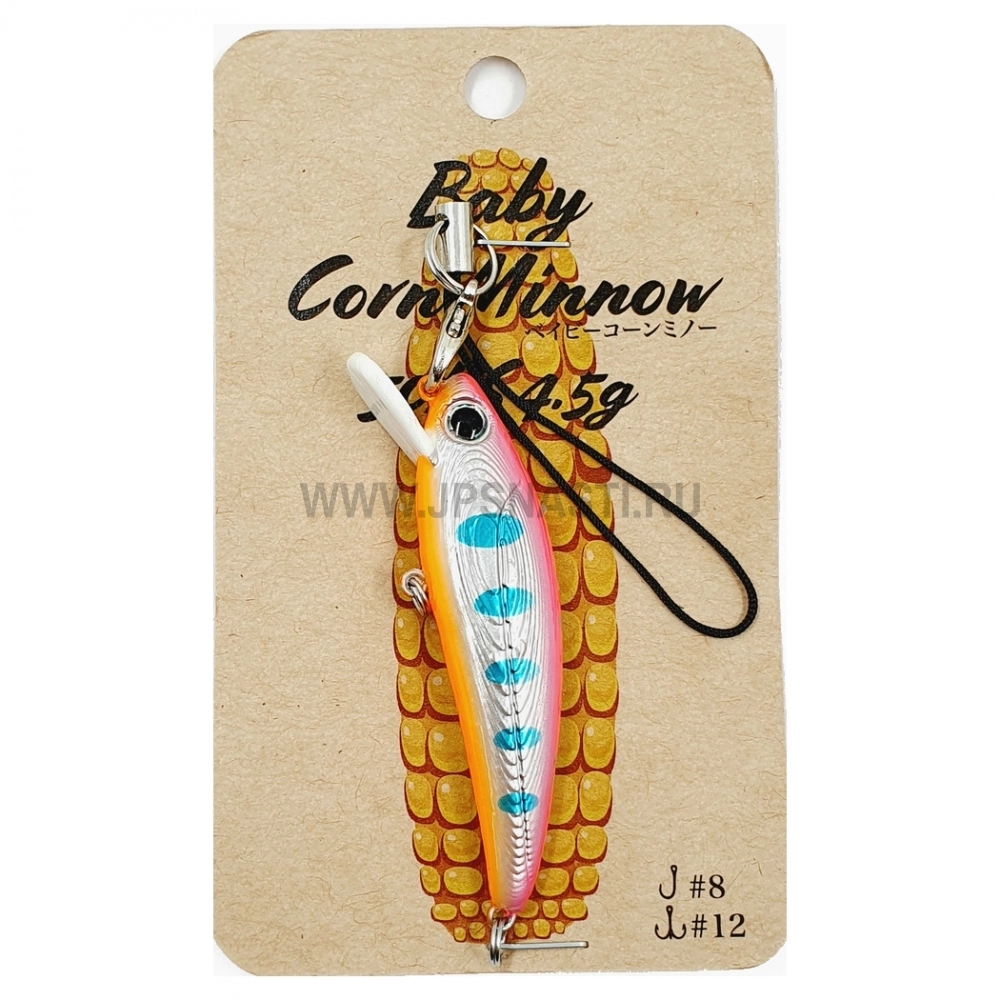 Воблер Skagit Designs Baby Corn Minnow 50HS, 4.5 г, #Pink Yamame