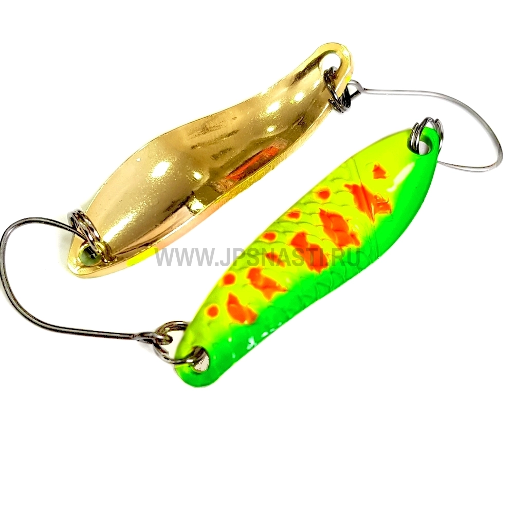 Колеблющаяся блесна Angler`z System Area Spoon Olian, 4 гр, PH (G)