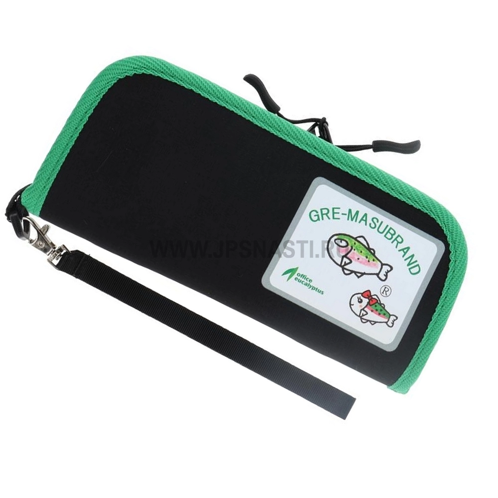 Кошелек для приманок Office Eucalyptus Gre-Masu M Wallet, #Green