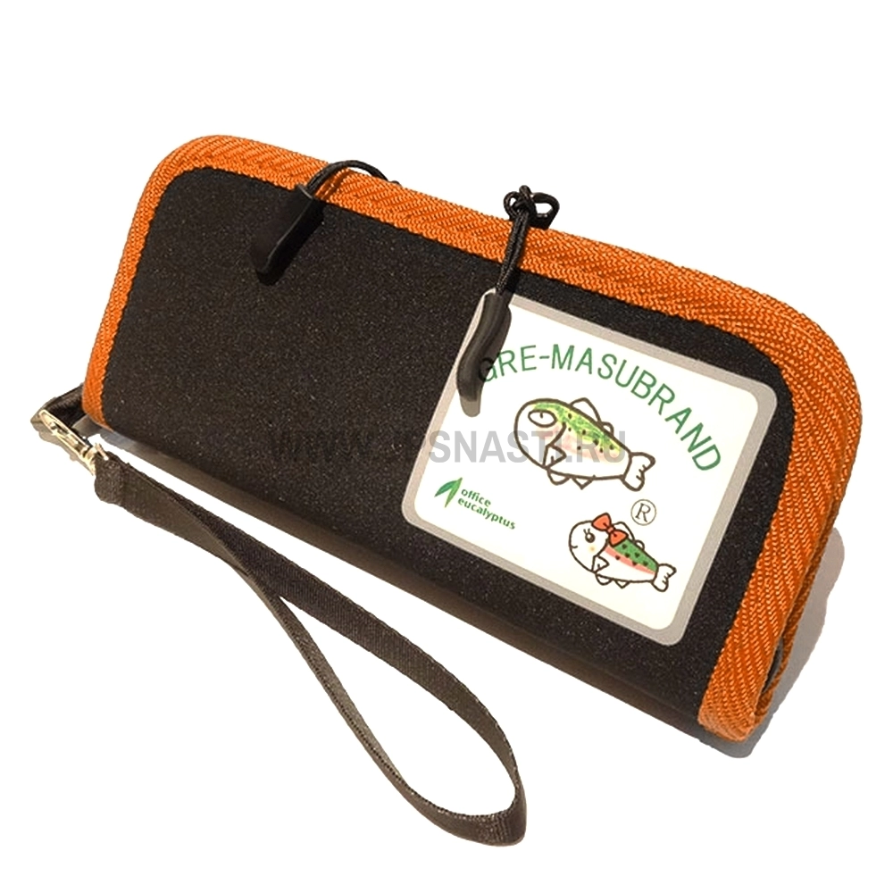 Кошелек для приманок Office Eucalyptus Gre-Masu M Wallet, #Orange