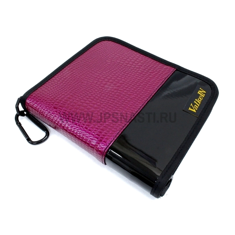 Кошелек для приманок Valkein Lure Wallet, L, Cherry Pink Leather