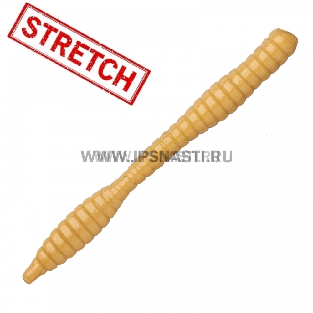 Силиконовые приманки Soorex Pro Worm, 80 мм, сыр, mustard