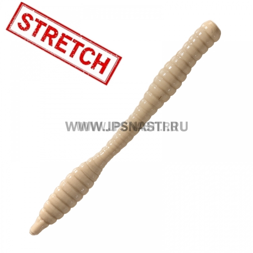 Силиконовые приманки Soorex Pro Worm, 80 мм, сыр, beige