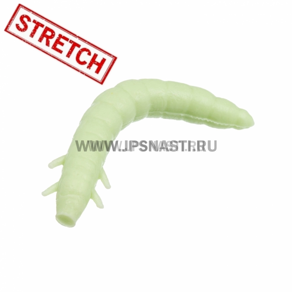 Силиконовые приманки Soorex Pro King Worm, 55 мм, сыр, mint