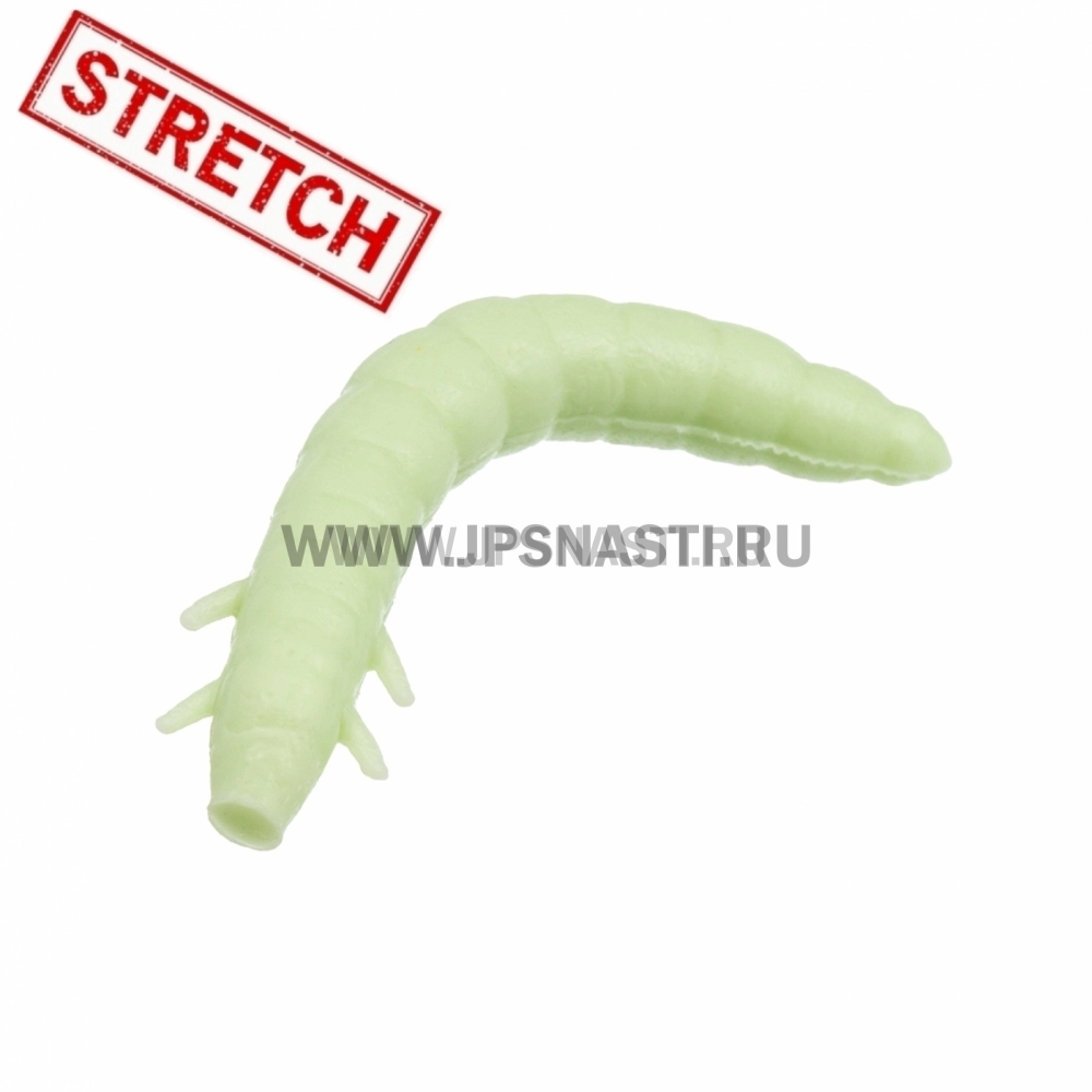 Силиконовые приманки Soorex Pro King Worm, 42 мм, сыр, mint