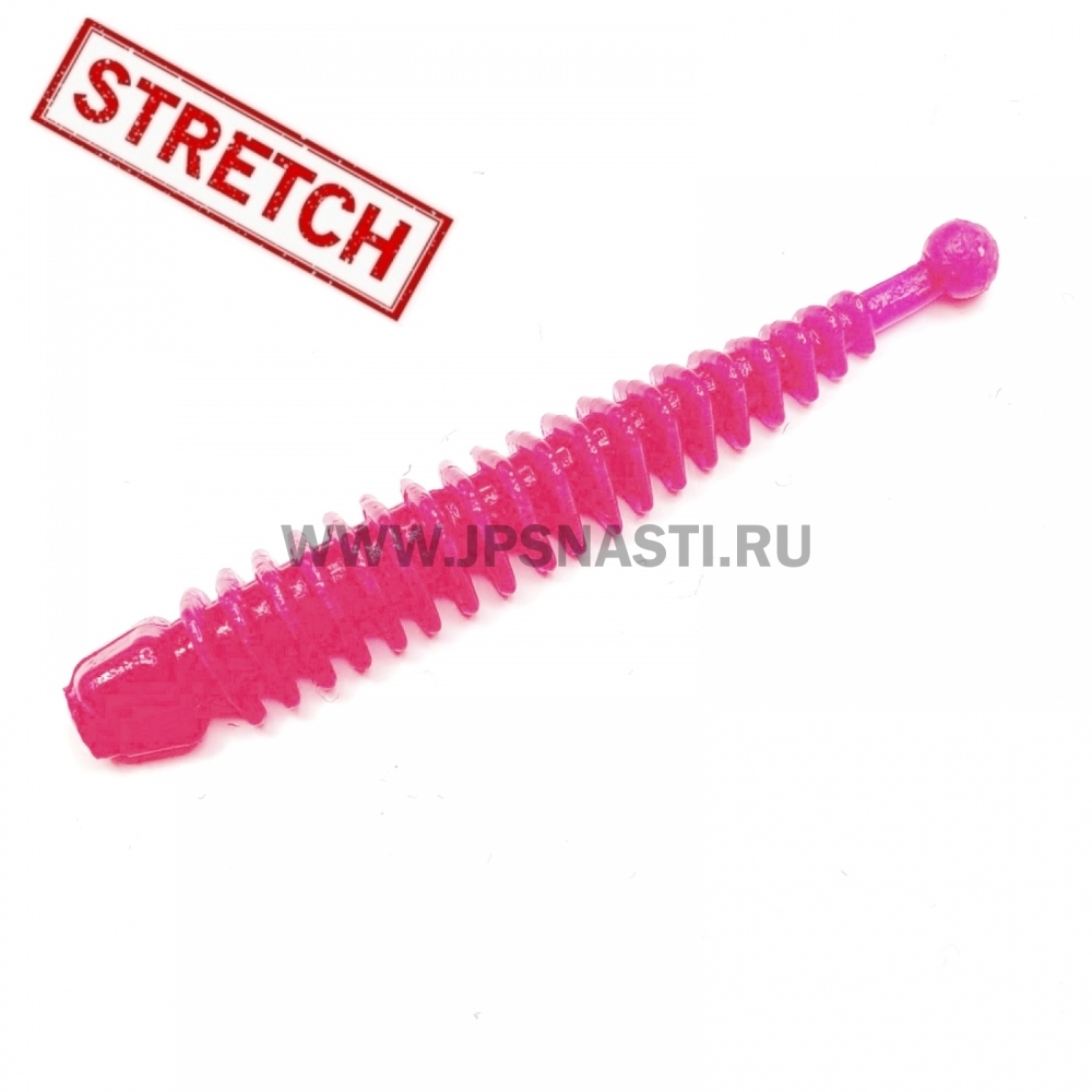 Силиконовые приманки Soorex Pro Tail, 52 мм, сыр, fuchsia