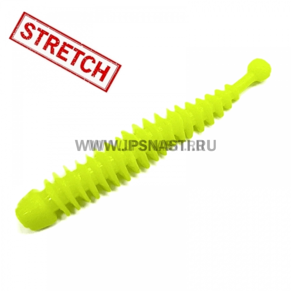 Силиконовые приманки Soorex Pro Tail, 52 мм, сыр, lemon