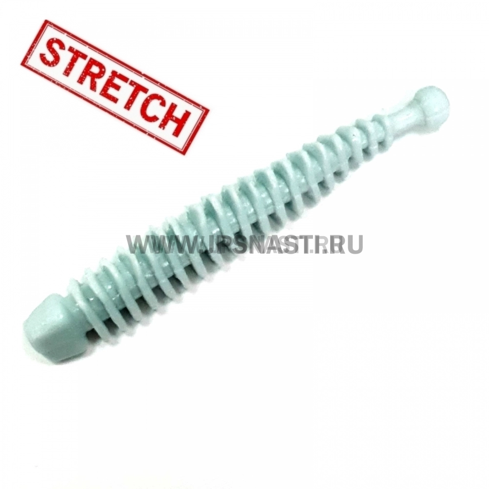 Силиконовые приманки Soorex Pro Tail, 52 мм, сыр, light blue