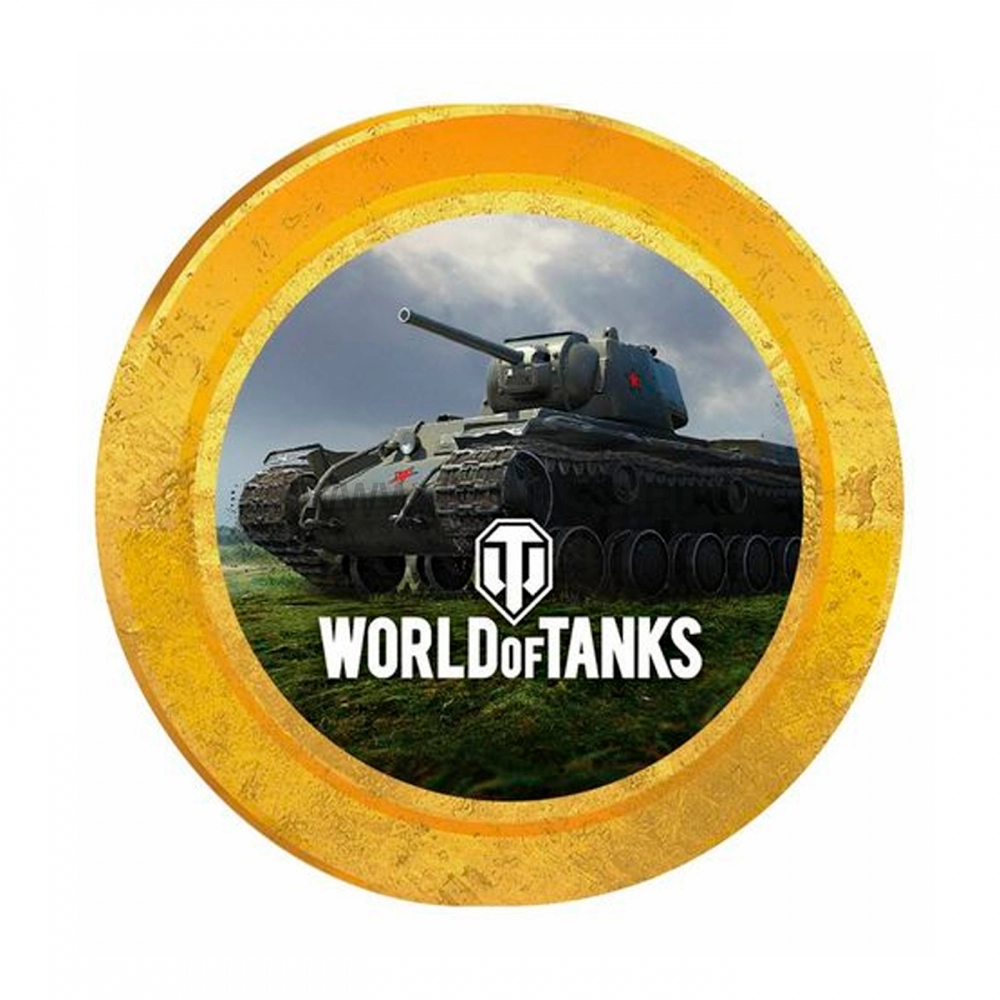 Шоколадная медаль World Of Tanks, 25 г