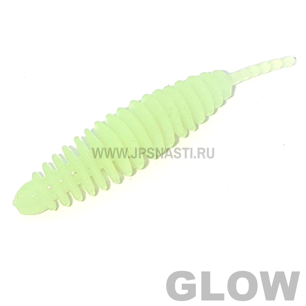 Силиконовые приманки Trout Zone Plamp, 1.6 inch, сыр, светонакопительный