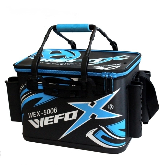 Сумка Wefox WEX-5006, 40 см, black/blue