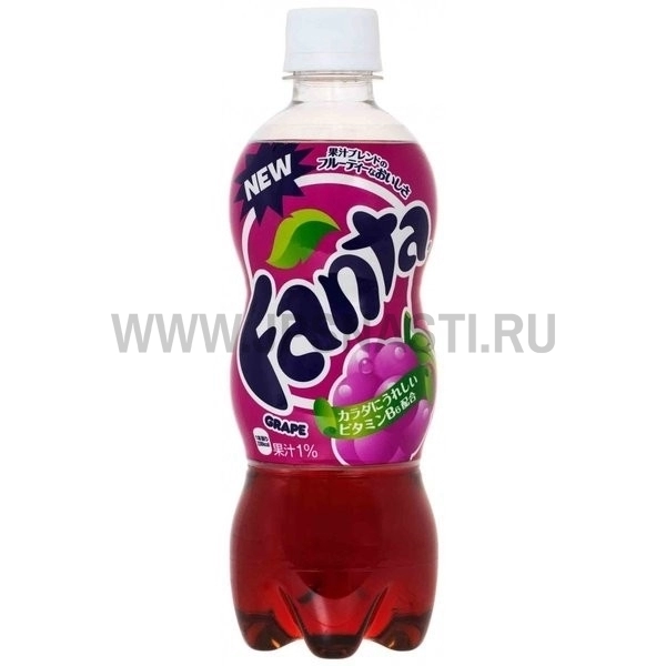 Японский напиток Fanta Grape Juice, 500 мл