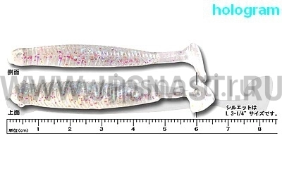 Силиконовые приманки Ecogear Grass Minnow M 2.5", 228