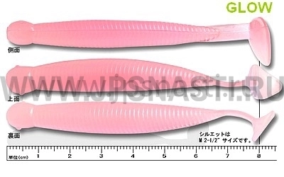 Силиконовые приманки Ecogear Grass Minnow L 3.25", 119