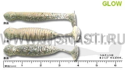 Силиконовые приманки Ecogear Grass Minnow S 1.75", 163