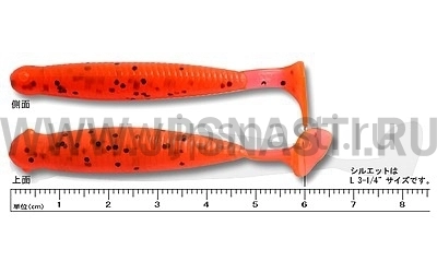 Силиконовые приманки Ecogear Grass Minnow M 2.5", 084