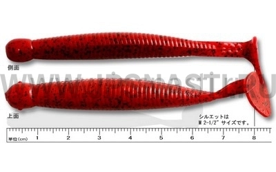 Силиконовые приманки Ecogear Grass Minnow L 3.25", 069