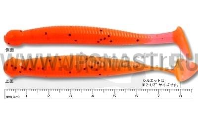 Силиконовые приманки Ecogear Grass Minnow L 3.25", 084