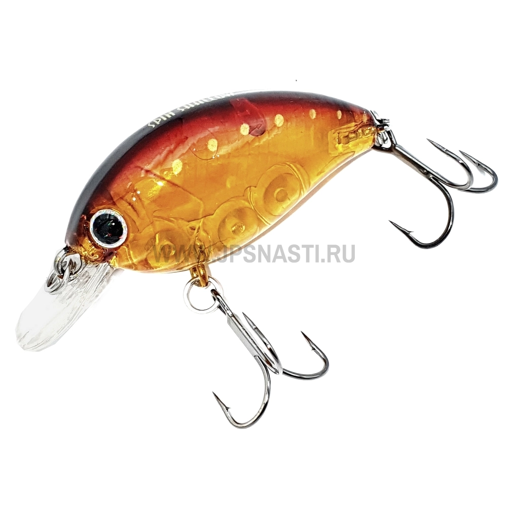 Воблер Nories Worming Crank Shot Spin Shallow (Rattle), 4.5 г, 14