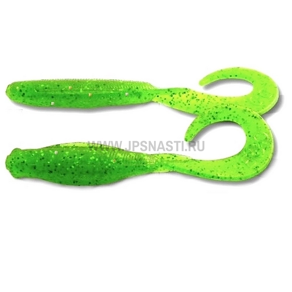 Силиконовая приманка Ecogear Paramax 3, #033 Chartreuse Gold Green Glt.