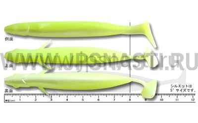 Силиконовая приманка Ecogear Power Shad 4", 160