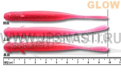 Силиконовая приманка Ecogear Minnow M 4", 158