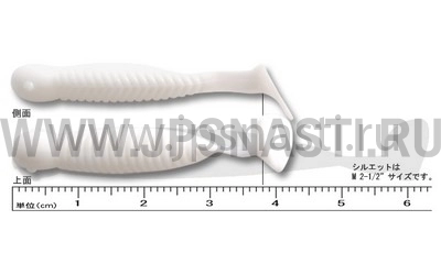 Силиконовые приманки Ecogear Grass Minnow S 1.75", 001