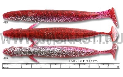 Силиконовая приманка Ecogear Power Shad 5", 111