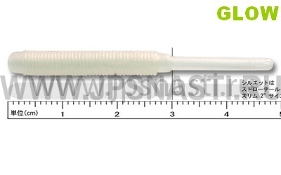 Силиконовая приманка Ecogear Straw Tail Grub 2", 010