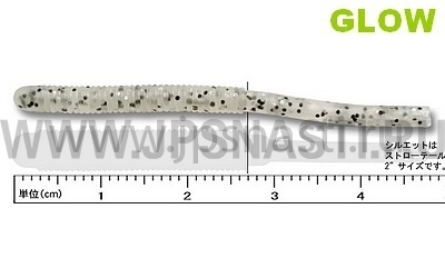 Силиконовая приманка Ecogear Straw Tail Grub Slim 2", 024