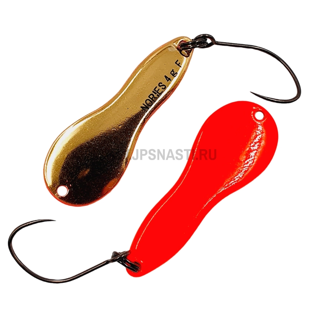 Колеблющаяся блесна Nories Metal Wasaby Trout, 4 гр, 001