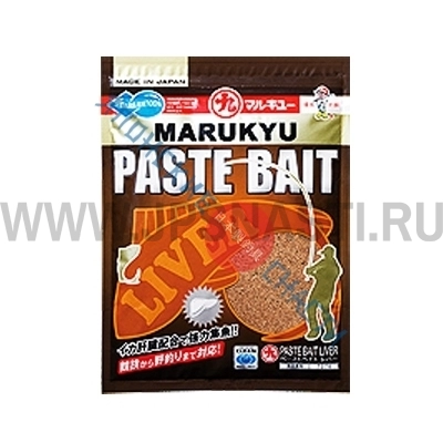 Смесь для приготовления насадок Marukyu, 7076 Paste Bait Liver, 250 гр