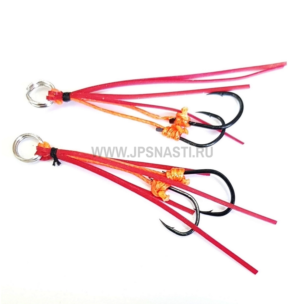 Крючки ассисты Ecogear ZX Spare Hooks, red