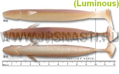 Силиконовая приманка Ecogear Power Shad 5", 266