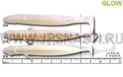 Силиконовая приманка Ecogear Power Shad 4", 198