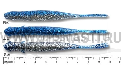 Силиконовая приманка Ecogear Minnow M 4", 168