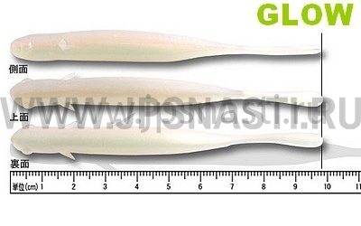 Силиконовая приманка Ecogear Minnow M 4", 198