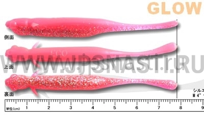 Силиконовая приманка Ecogear Minnow S 3,5", 158