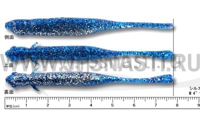 Силиконовая приманка Ecogear Minnow S 3,5", 168