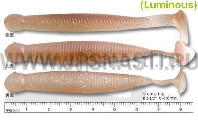 Силиконовые приманки Ecogear Grass Minnow L 3.25", 266