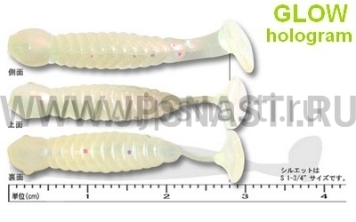 Силиконовые приманки Ecogear Grass Minnow SS 1.125", 295